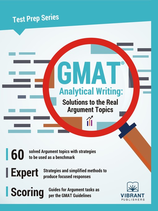 Cover image for GMAT Analytical Writing
